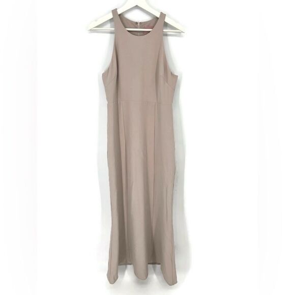 Show Me Your MuMu Chicago High Neck Wedding Floor Length Gown M - Picture 4 of 11